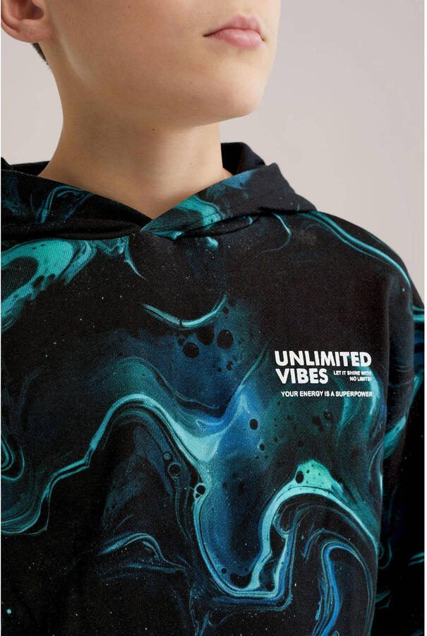 WE Fashion hoodie groen - Foto 2