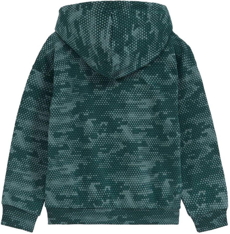 WE Fashion hoodie met print groen - Foto 2