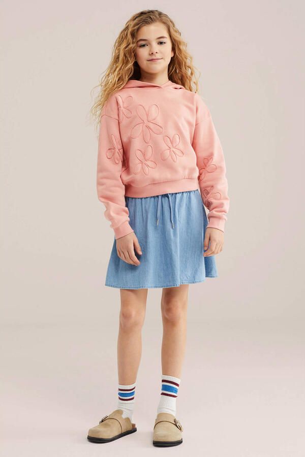 WE Fashion hoodie zalm - Foto 3