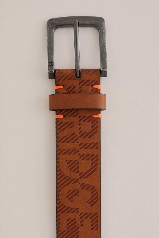 WE Fashion imitatieleren riem bruin