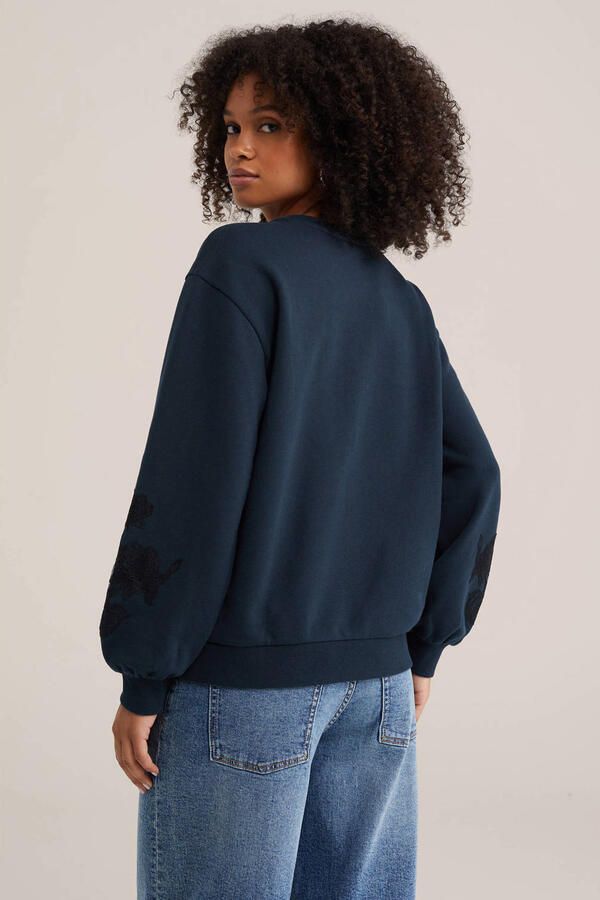 WE Fashion sweater donkerblauw - Foto 3