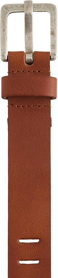 WE Fashion imitatieleren riem cognac - Foto 3