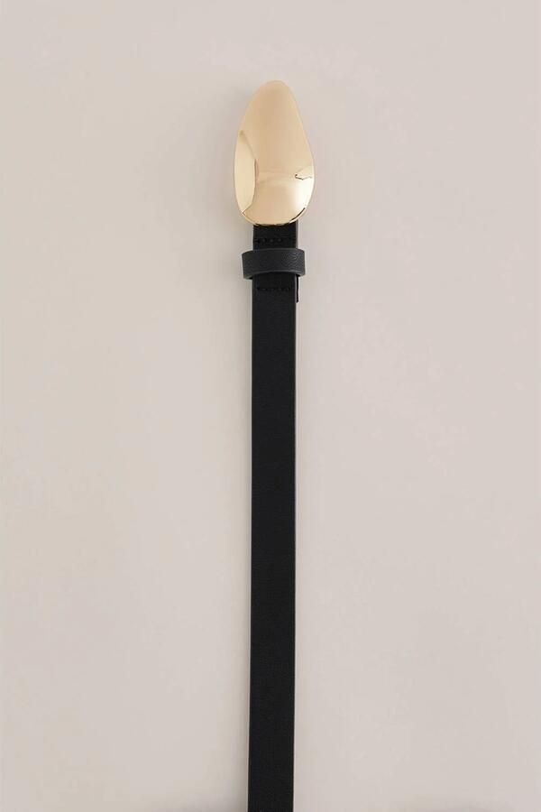 WE Fashion imitatieleren riem zwart