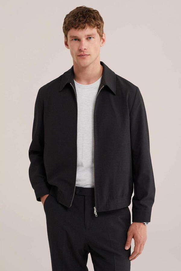 WE Fashion jack antraciet