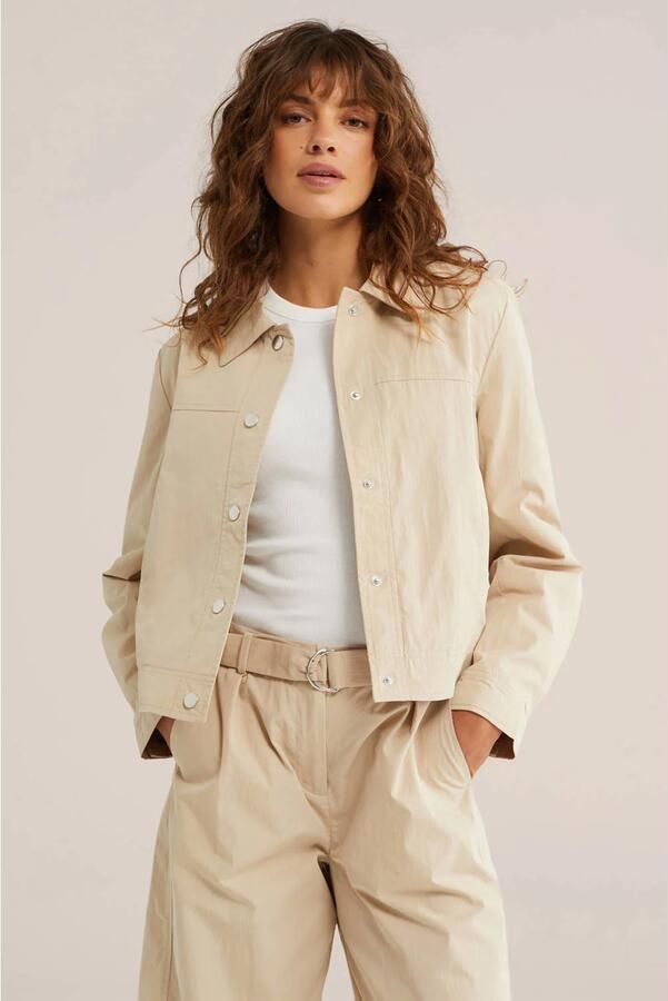 WE Fashion jasje beige