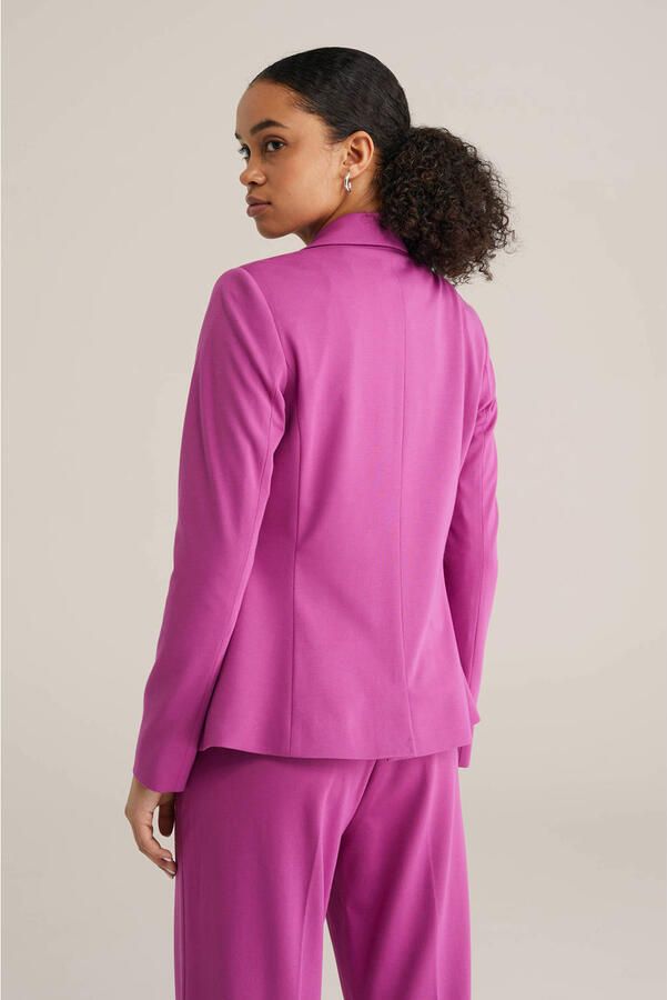 WE Fashion jersey getailleerde blazer - Foto 3