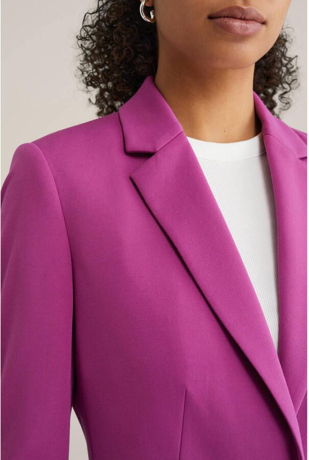 WE Fashion jersey getailleerde blazer - Foto 2
