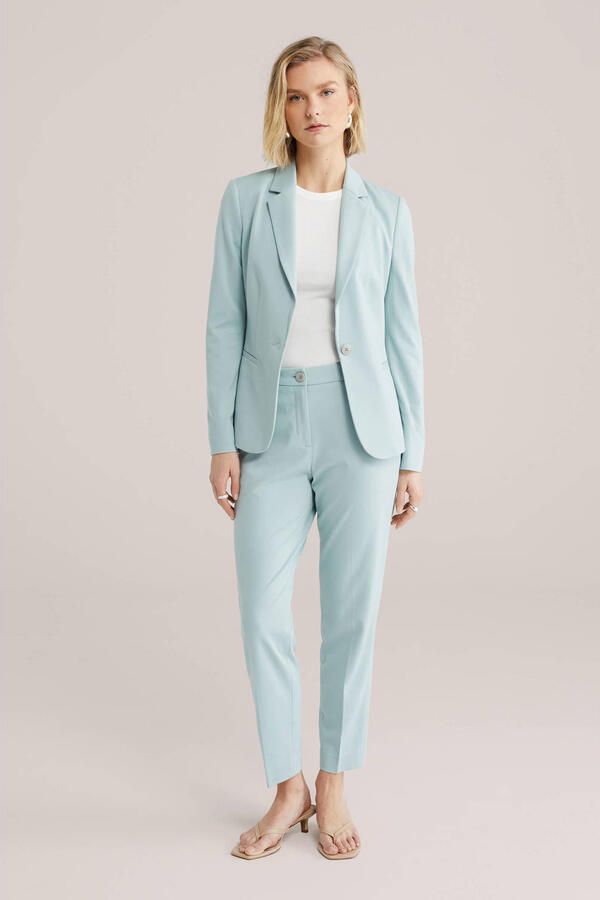 WE Fashion jersey getailleerde blazer - Foto 2