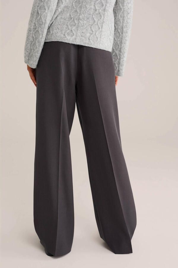 WE Fashion jersey wide leg high waist pantalon - Foto 2
