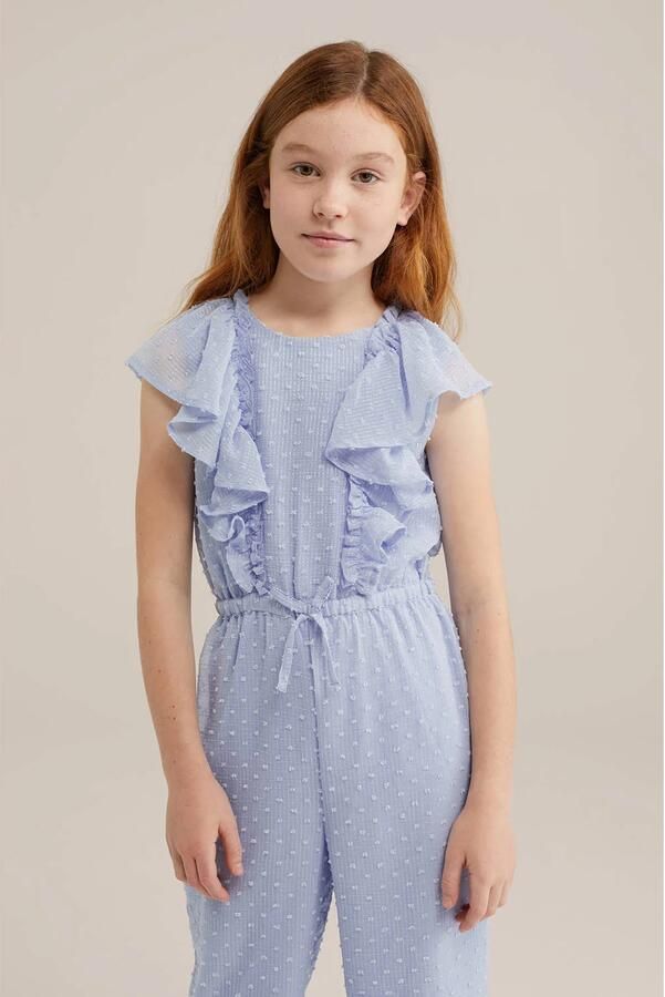 WE Fashion jumpsuit blauw - Foto 2