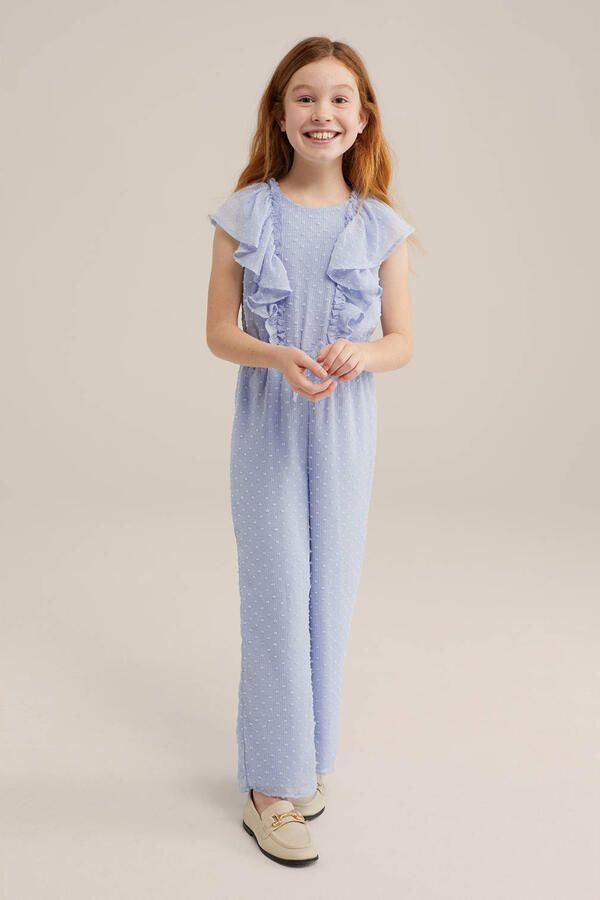 WE Fashion jumpsuit blauw - Foto 3