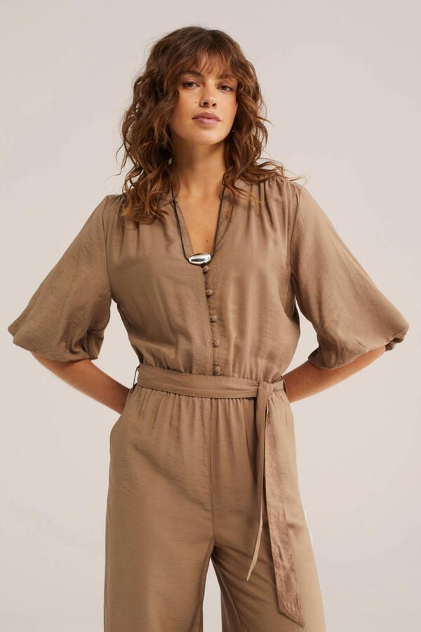 WE Fashion jumpsuit bruin