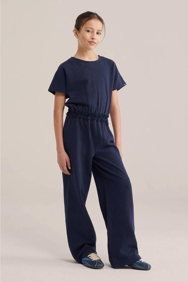 WE Fashion jumpsuit donkerblauw - Foto 3