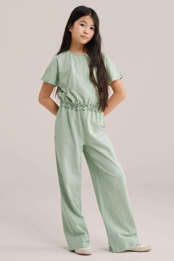 WE Fashion jumpsuit lichtgroen - Foto 3