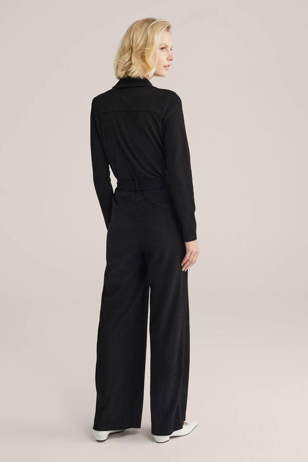 WE Fashion jumpsuit zwart straight - Foto 3