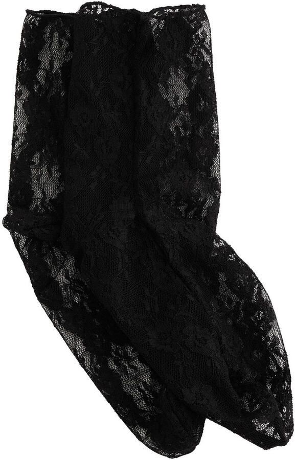 WE Fashion kanten sokken zwart - Foto 3