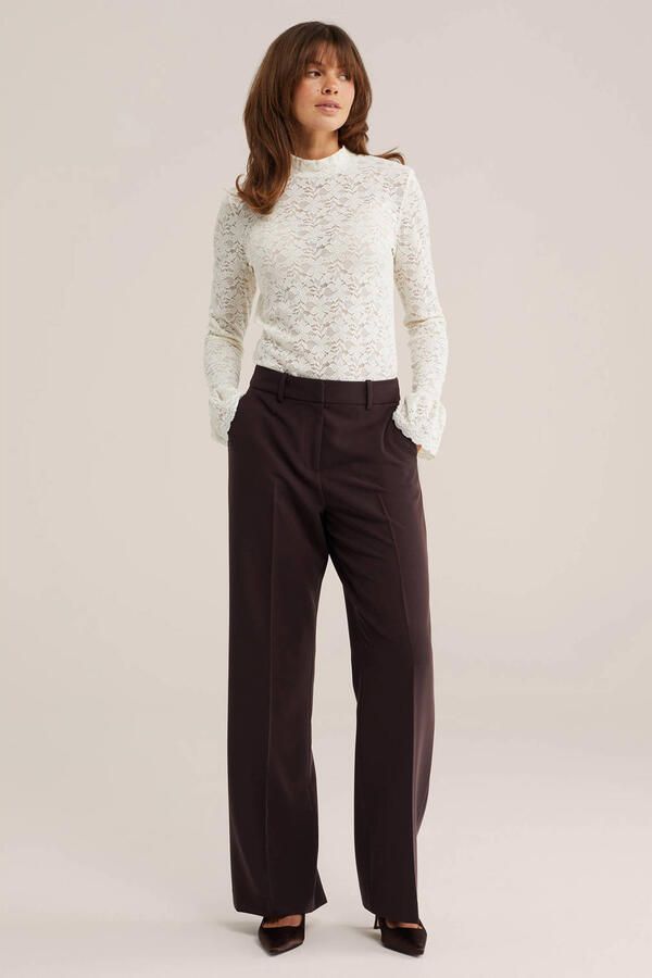 WE Fashion kanten top ecru - Foto 2