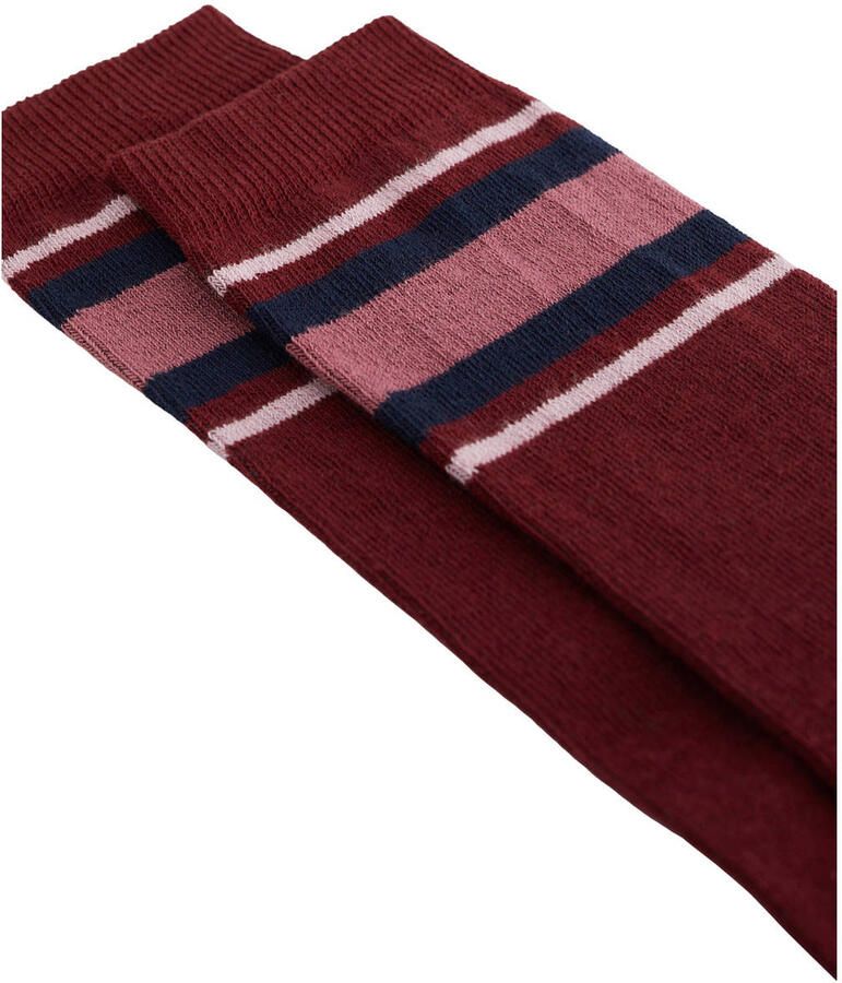 WE Fashion kniekousen donkerrood - Foto 2
