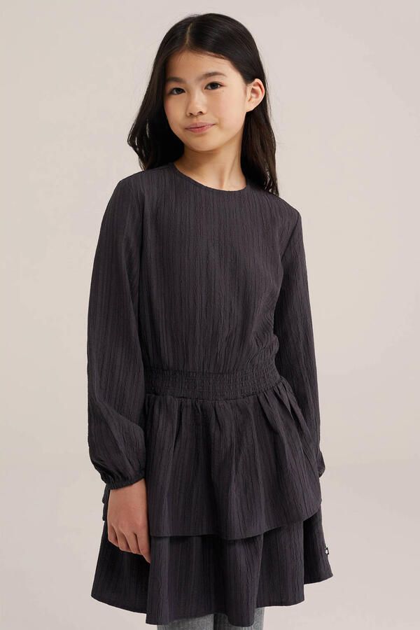 WE Fashion korte jurk antraciet