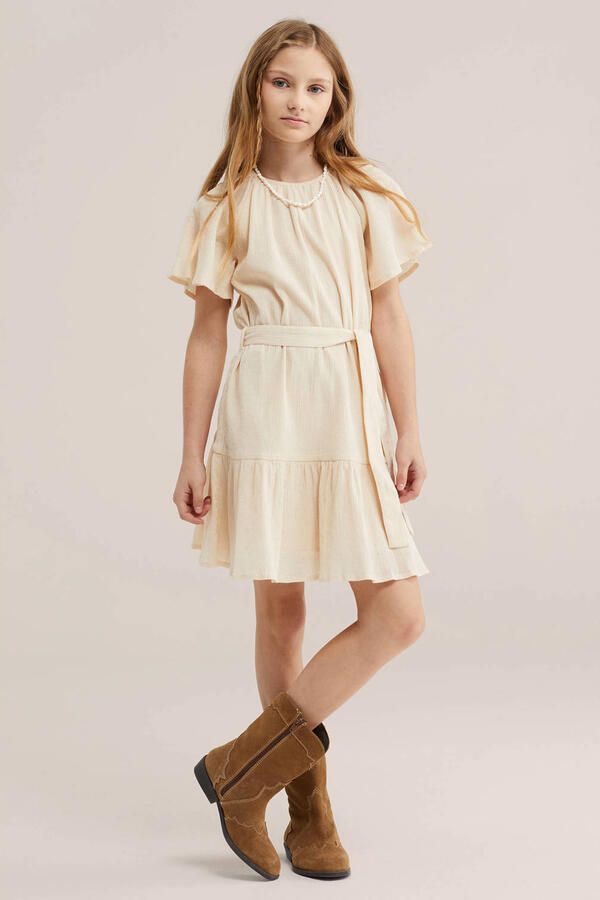 WE Fashion korte jurk beige - Foto 2