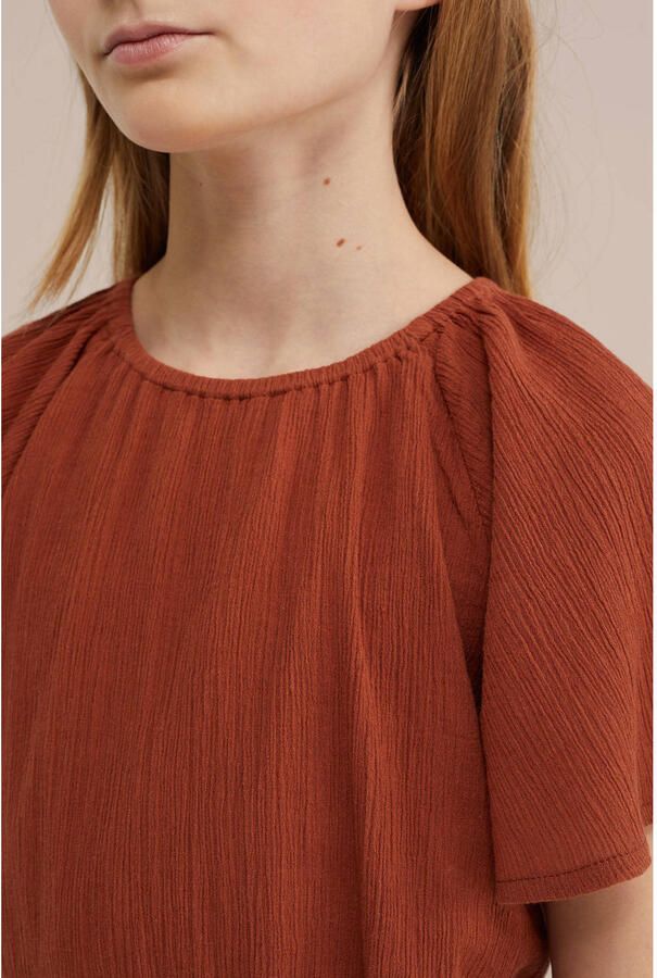 WE Fashion korte jurk bruin - Foto 2