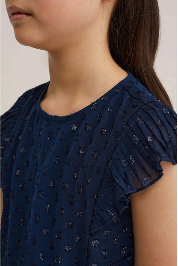 WE Fashion korte jurk donkerblauw - Foto 2