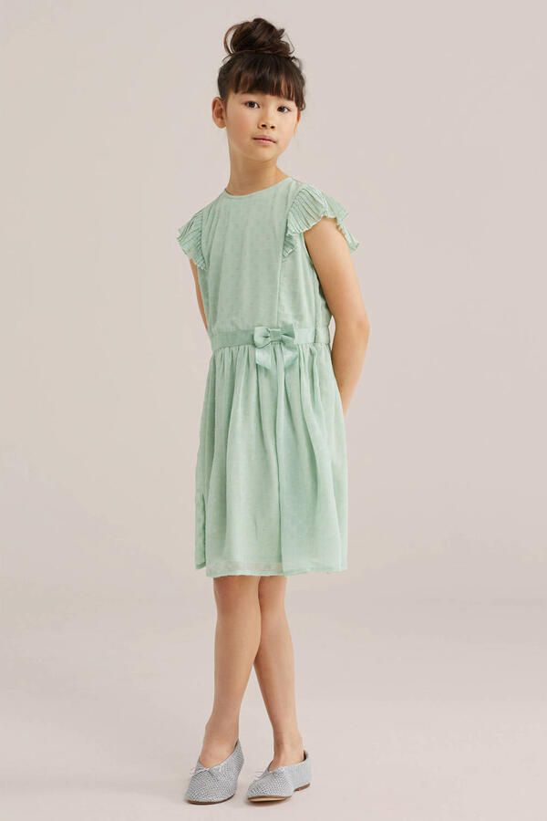 WE Fashion korte jurk groen - Foto 3
