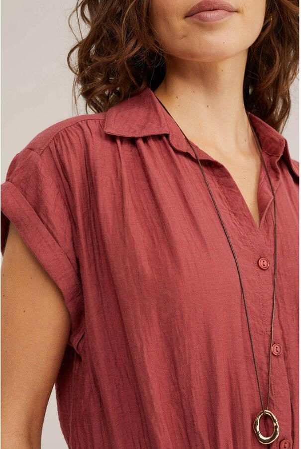 WE Fashion korte jurk oudroze - Foto 2