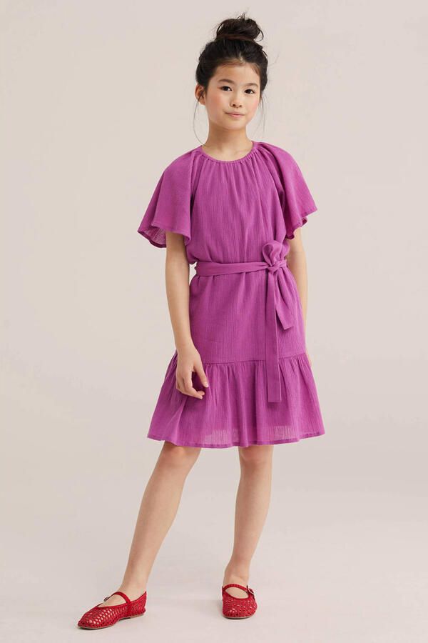 WE Fashion korte jurk paars - Foto 2