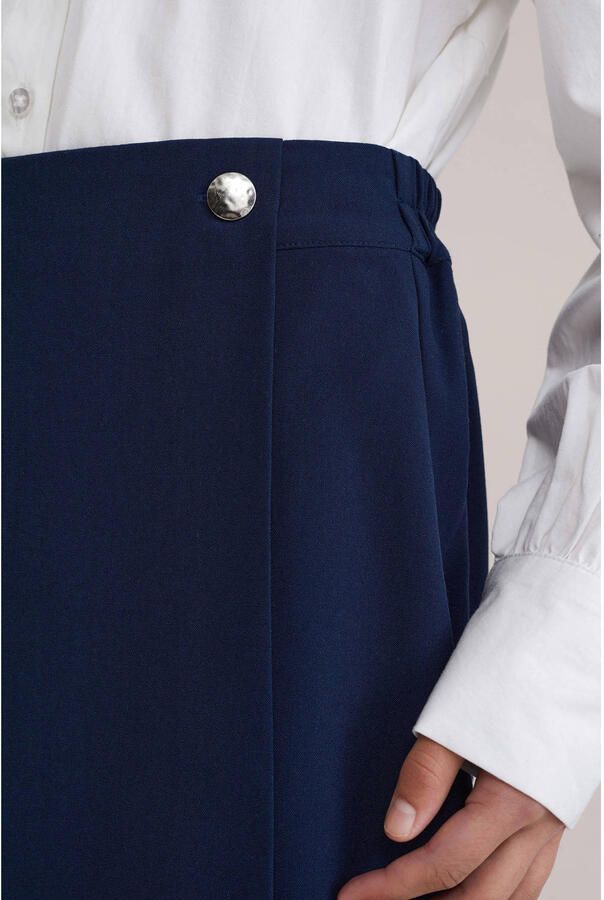 WE Fashion korte rok donkerblauw - Foto 2