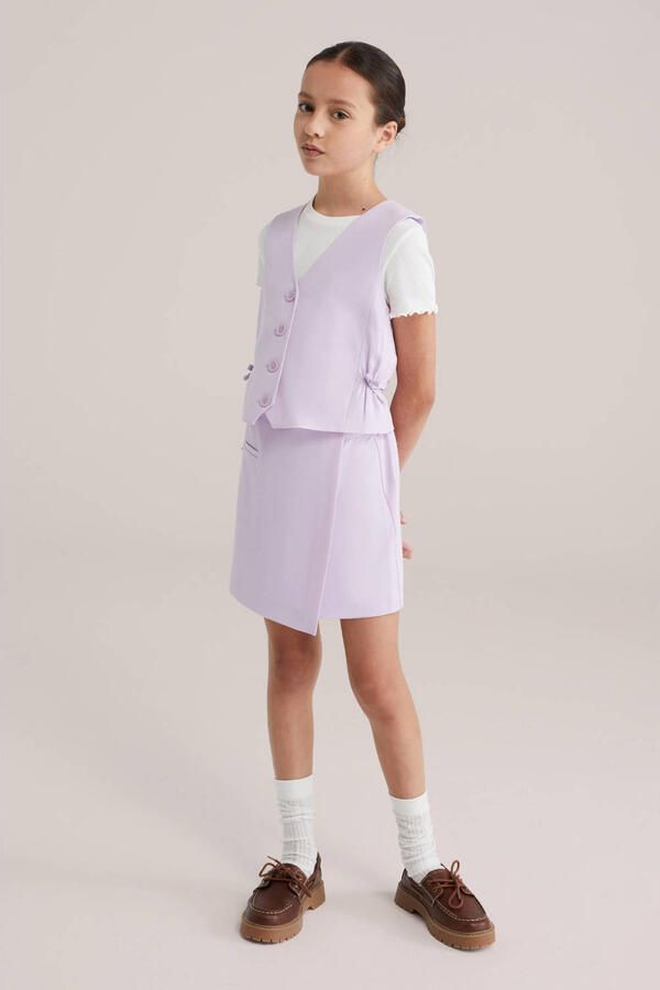 WE Fashion korte rok lila - Foto 2