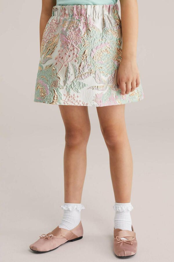 WE Fashion korte rok roze