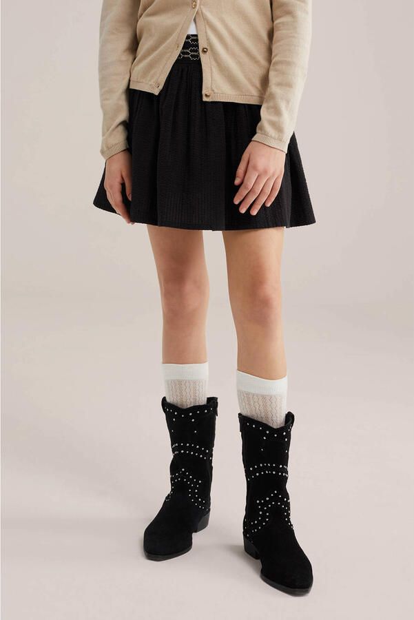 WE Fashion korte rok zwart