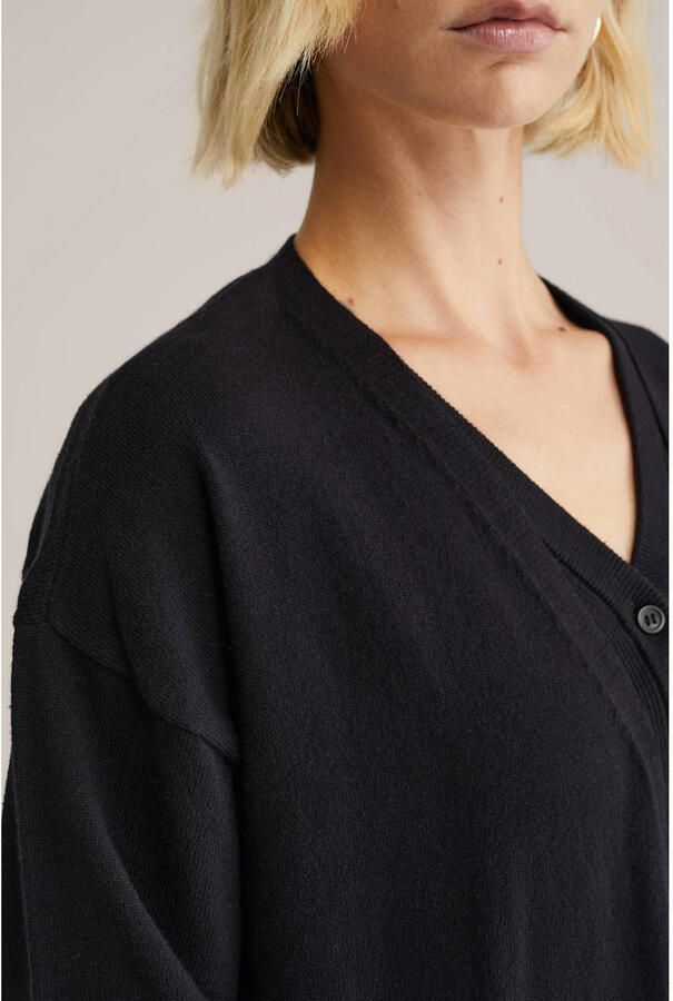WE Fashion lang vest zwart - Foto 2