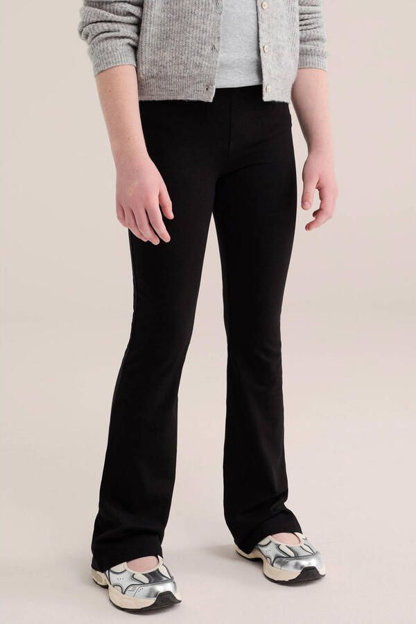 WE Fashion legging (set van 2) zwart