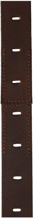 WE Fashion leren riem bruin Jongens Leer Effen 55 cm - Foto 3