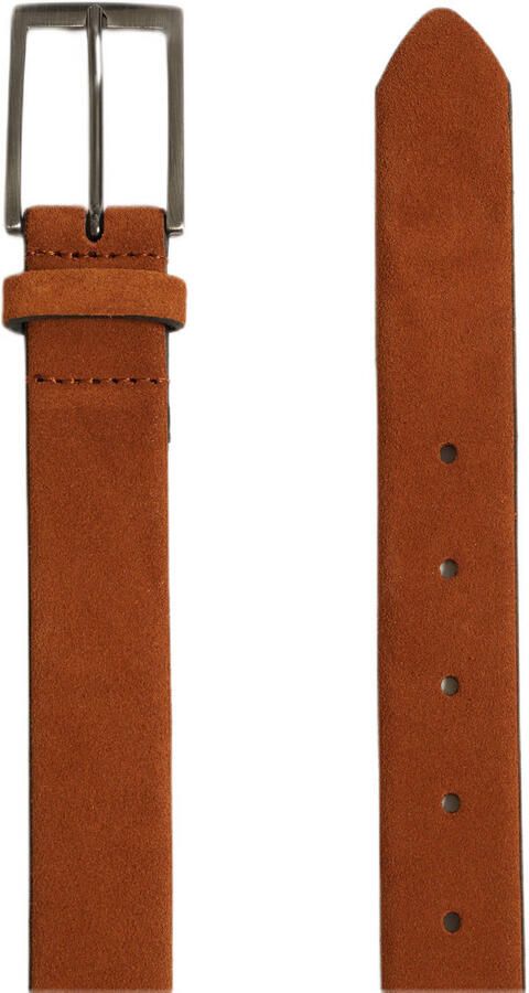 WE Fashion leren riem camel - Foto 2