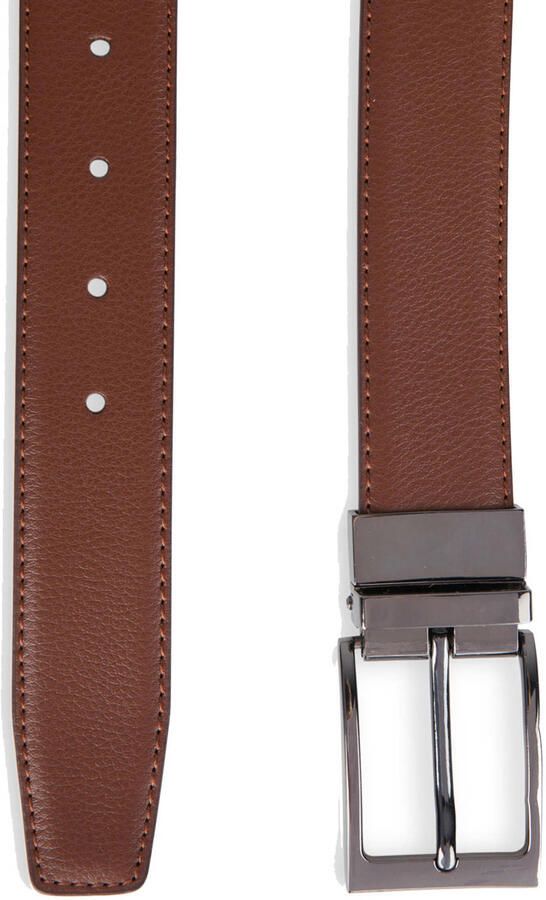 WE Fashion leren riem cognac