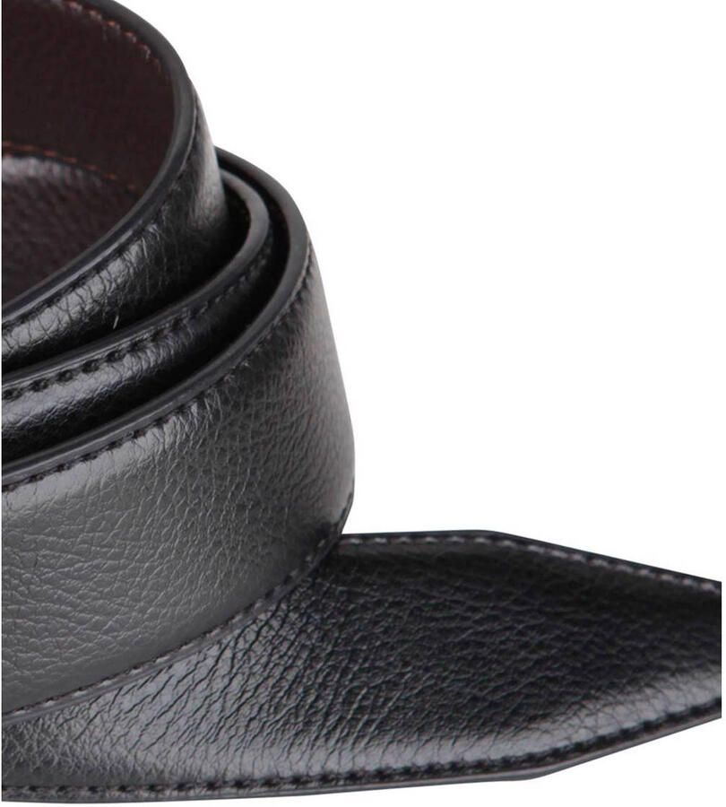 WE Fashion leren riem zwart - Foto 2