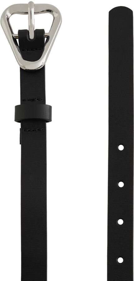 WE Fashion leren riem zwart - Foto 2