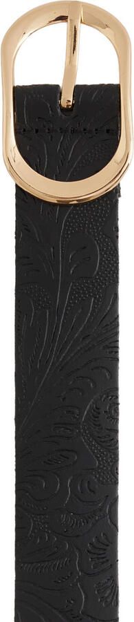 WE Fashion leren riem zwart - Foto 2