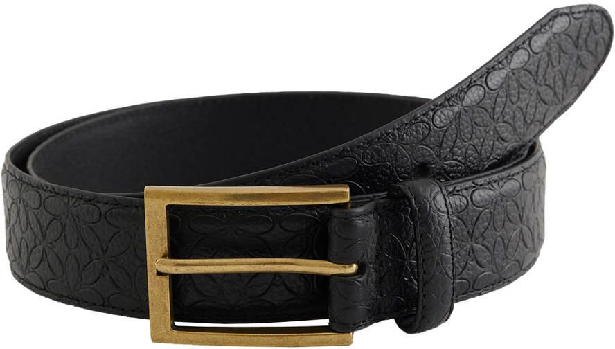 WE Fashion leren riem zwart