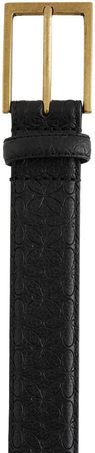 WE Fashion leren riem zwart - Foto 3