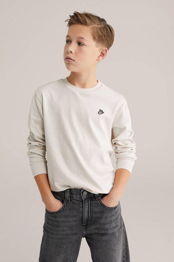 WE Fashion longsleeve beige - Foto 3