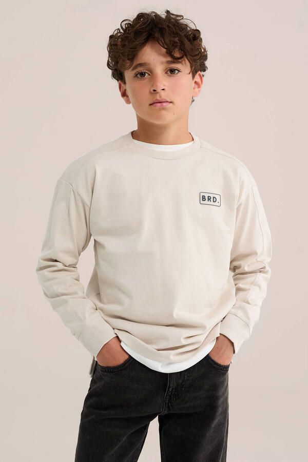 WE Fashion longsleeve beige