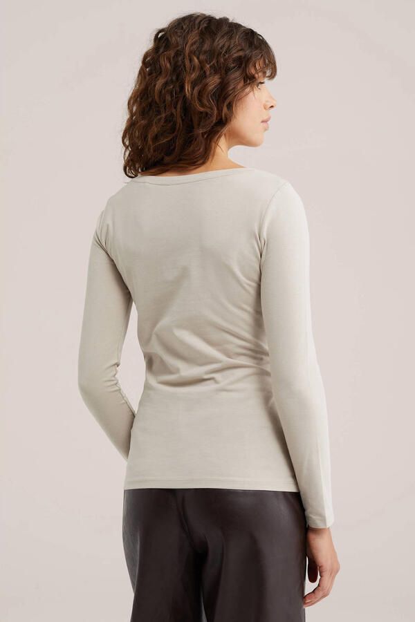 WE Fashion longsleeve beige - Foto 3