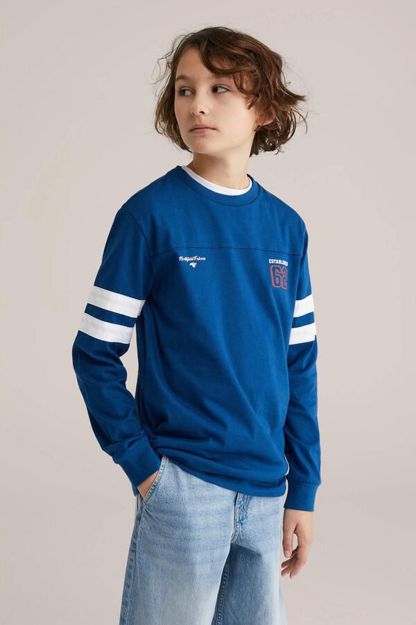 WE Fashion longsleeve blauw