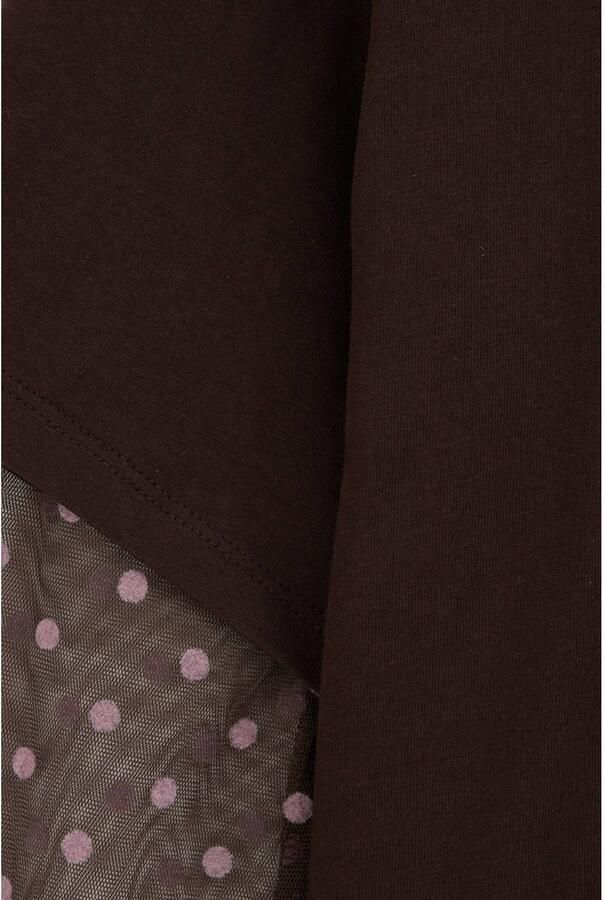 WE Fashion longsleeve bruin roze - Foto 3