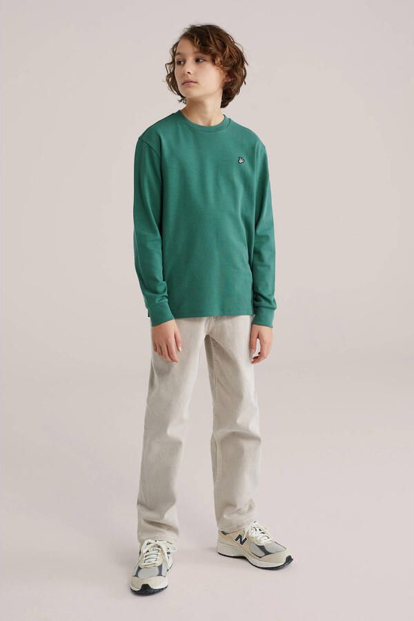 WE Fashion longsleeve donker armygroen - Foto 2