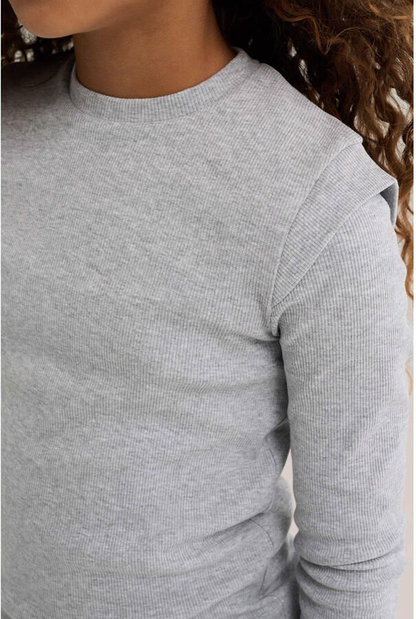 WE Fashion longsleeve grijs - Foto 2